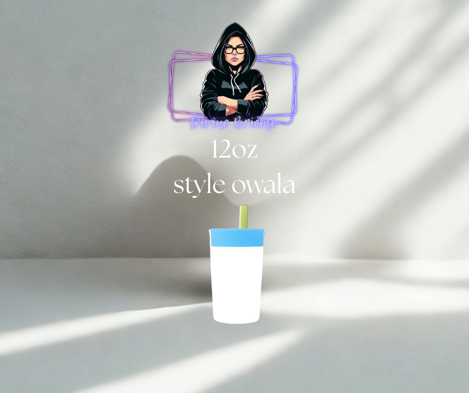 Sippy cup Wowala 12 oz /isotherme pour sublimation