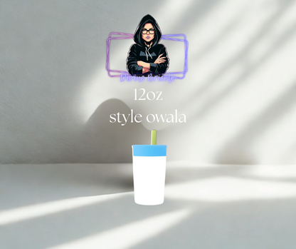 Sippy cup Wowala 12 oz /isotherme pour sublimation