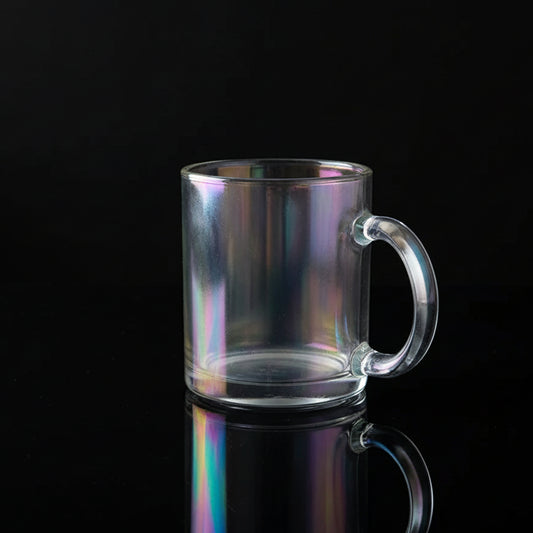 Tasse en Verre Irisé 11oz - Sublimation