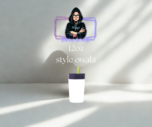 Sippy cup Wowala 12 oz /isotherme pour sublimation