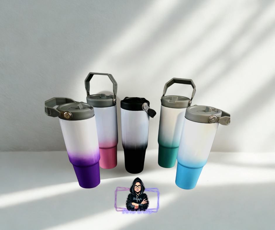 30 oz flip ombré