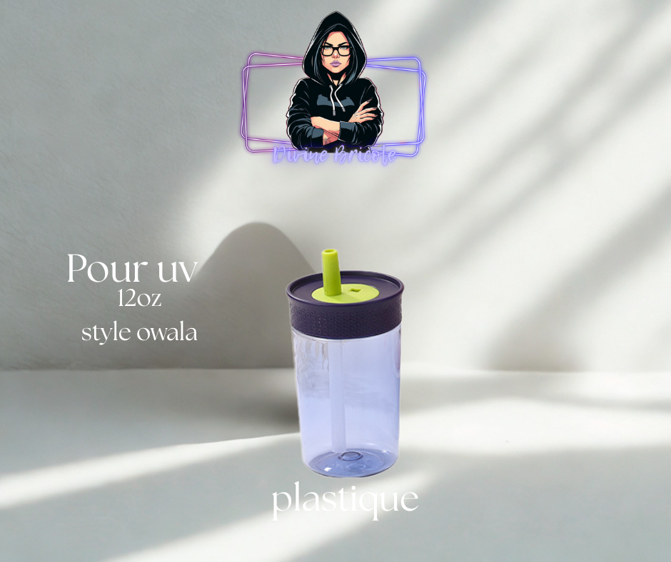 Sippy cup Wowala 12 oz /plastique