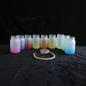 Lanterne solaire en verre givré – Sublimation