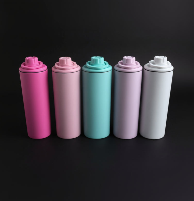 Tumbler 20oz Couvercle Sport - Finition Mat - Sublimation