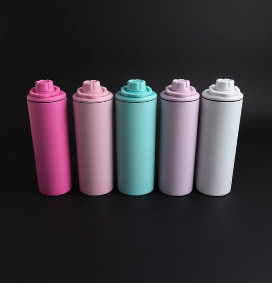Tumbler 20oz Couvercle Sport - Finition Mat - Sublimation