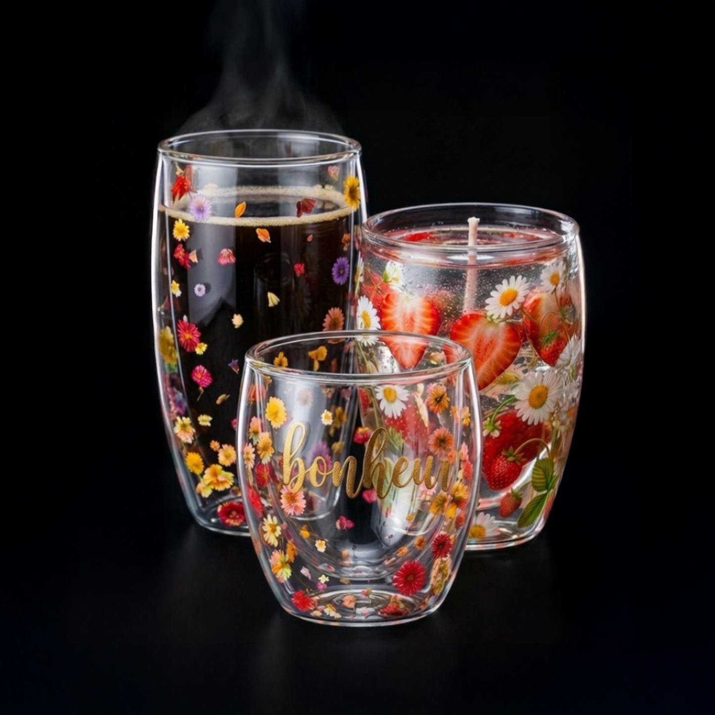 Verre double paroi borosilicate