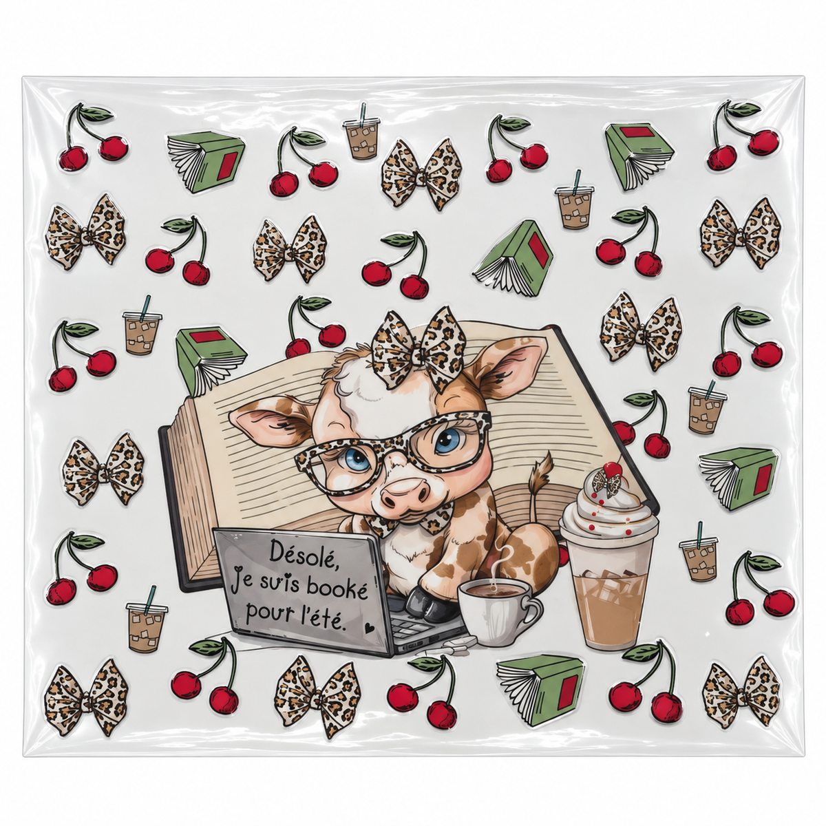 Transferts UV DTF pour contenants 20 oz – Collection de motifs