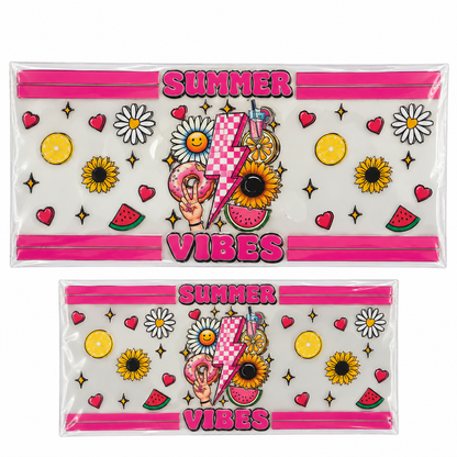 Transferts UV DTF pour contenants 40 oz – Collection de motifs