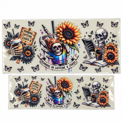Transferts UV DTF pour contenants 40 oz – Collection de motifs