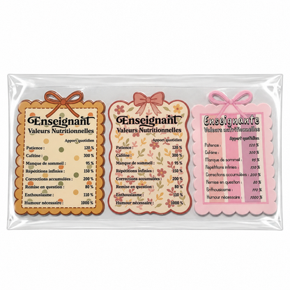 Transferts UV DTF pour canettes 16 oz – Collection de motifs, série 5