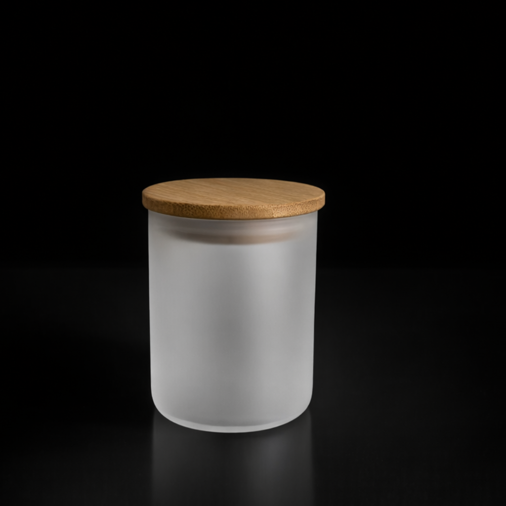 Pot à Bougie 10 oz Givré pour Sublimation