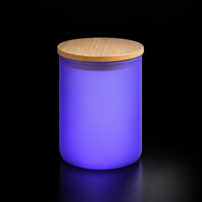 Pot à Bougie 10 oz Givré pour Sublimation
