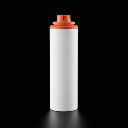Tumbler sublimable 20 oz mat avec couvercle gourde