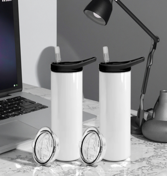Tumbler 20 oz double couvercle