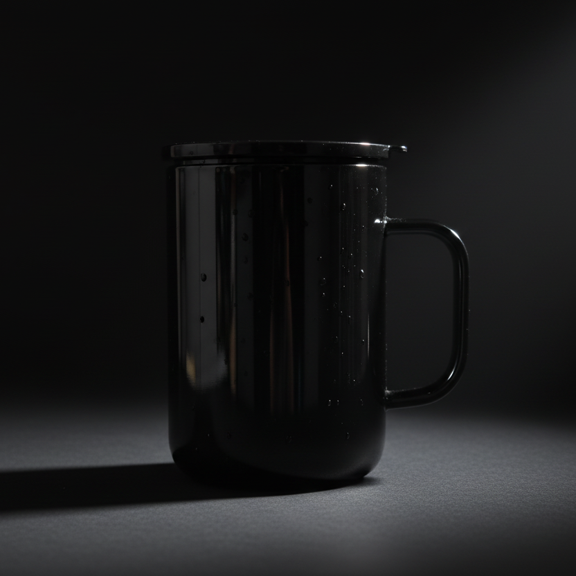 Tasse en Verre Opaque Coloré 17oz avec Couvercle Acrylique - Sublimation