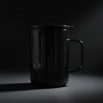 Tasse en Verre Opaque Coloré 17oz avec Couvercle Acrylique - Sublimation