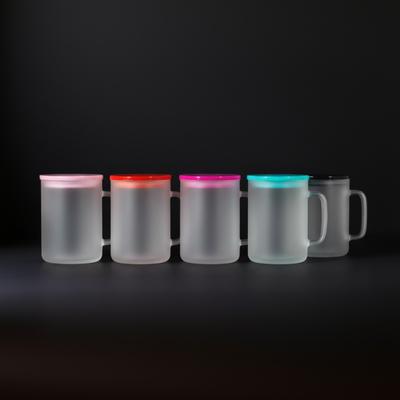 Tasse 17 oz avec couvercles