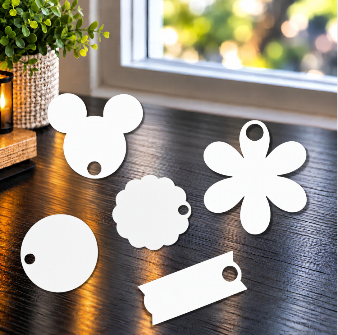 Topper décoratif en MDF pour couvercle 40 oz – Sublimation