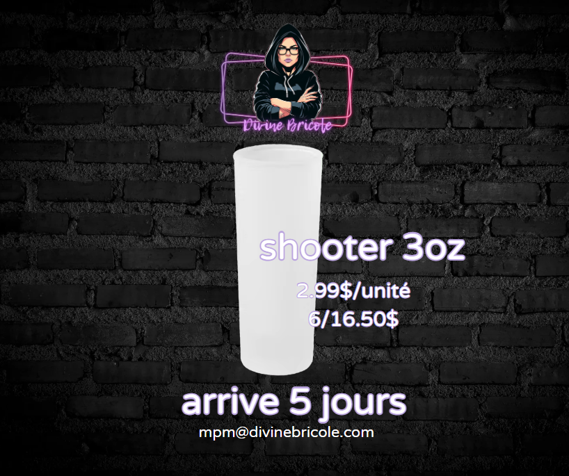 Shooter 3 oz givré