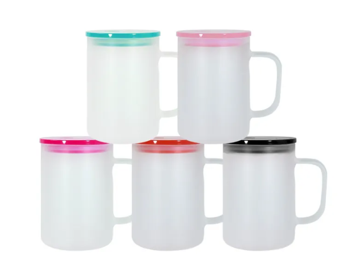 Tasse 17 oz avec couvercles