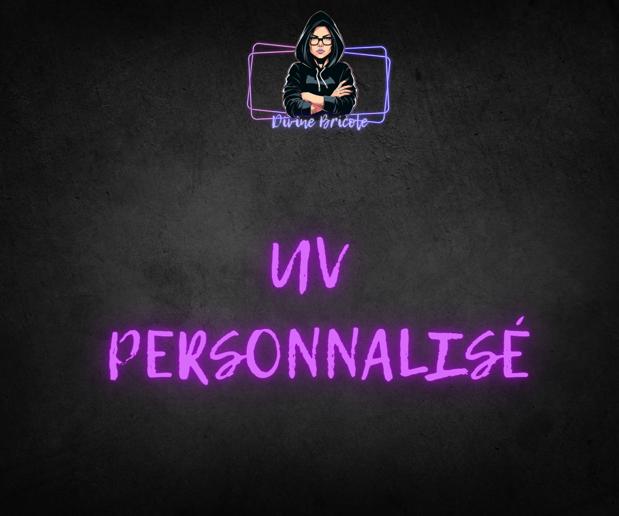 Impression uv personnalisé