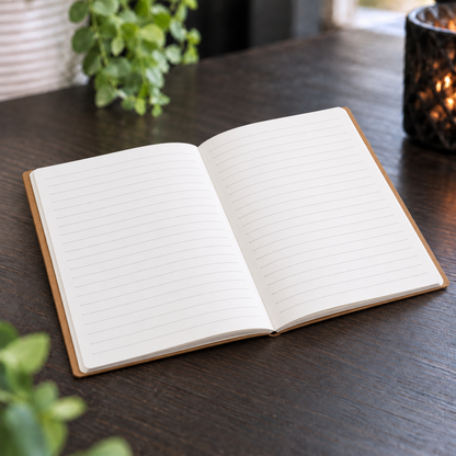 Carnet de notes A5 kraft ligné