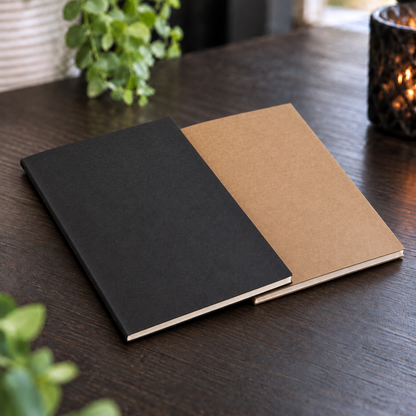 Carnet de notes A5 kraft ligné