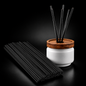 Bâtonnets diffuseurs de roseaux noirs pour aromathérapie — Paquet de 10