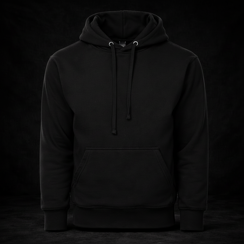 Hoodie Premium Blank Adulte - 70% Coton 30% Polyester