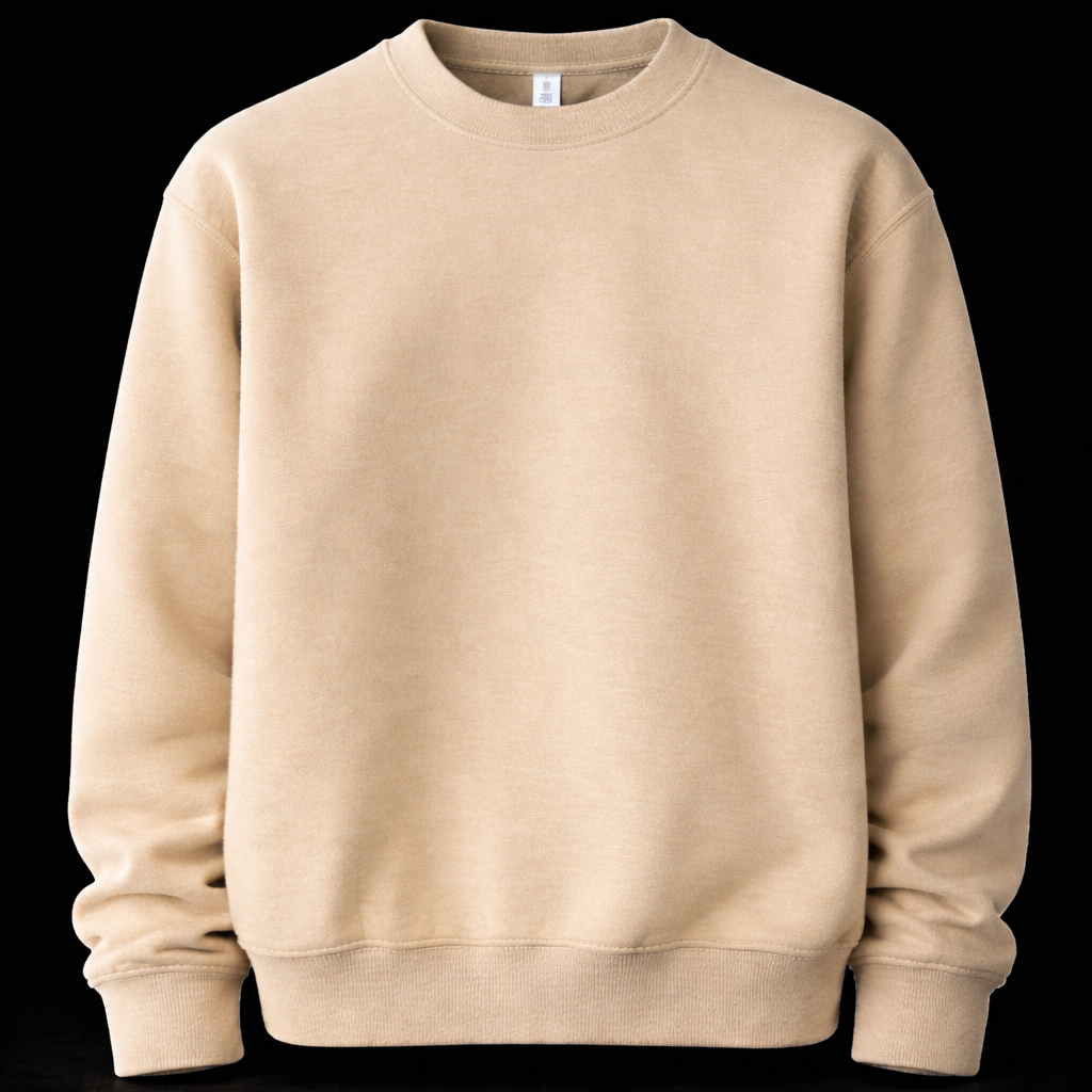 Crewneck Premium Blank Adulte - 70% Coton 30% Polyester