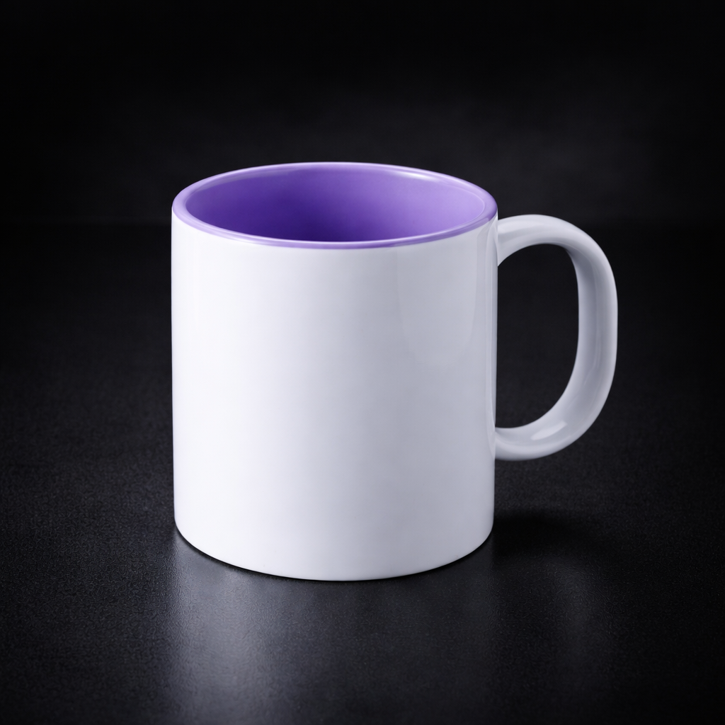Ensemble 4 Tasses Sublimation 11oz — Couleurs Mixtes + 4 UV-DTF offerts