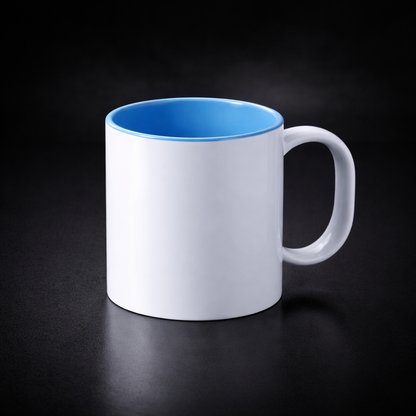 Ensemble 4 Tasses Sublimation 11oz — Couleurs Mixtes + 4 UV-DTF offerts
