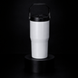 Tumbler 20oz Couvercle Flip pour Sublimation — Blanc Lustré