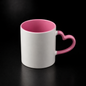 Tasse 11oz à anse coeur