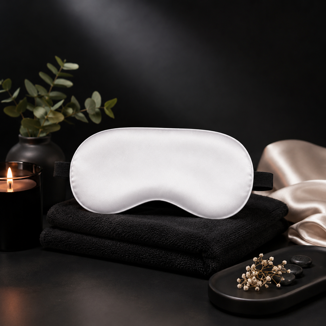 Masque de nuit – Blanc de sublimation