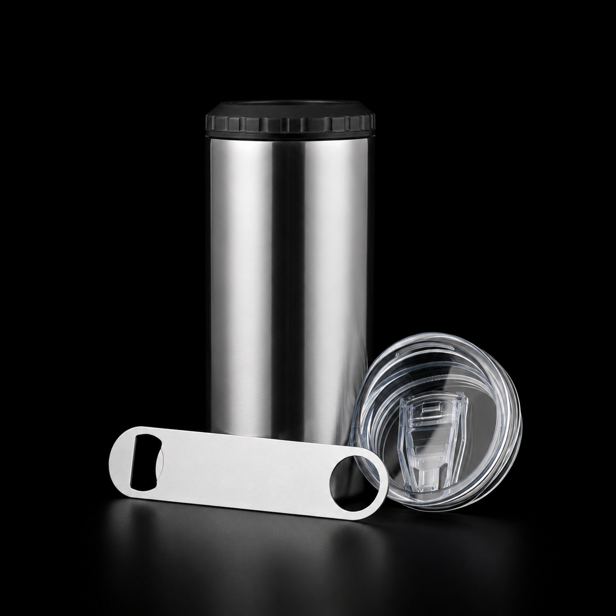 Duo Ouvre-bière + Can Cooler 4-en-1 Stainless — Sublimation