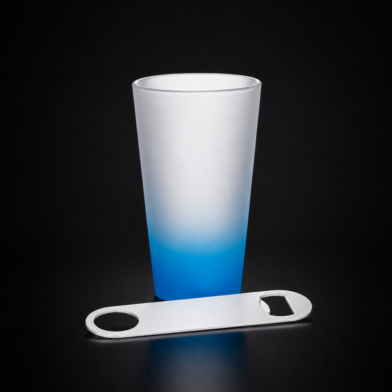 Duo Ouvre-bière + Verre Dépoli 17oz (Pincher) — Sublimation
