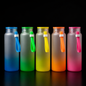 Bouteille de verre givré ombré 17oz pour sublimation.