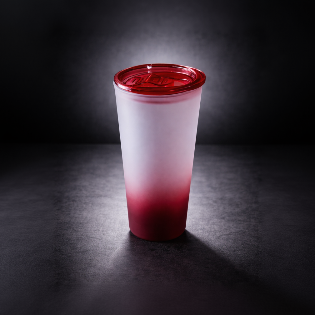 Bouteille givrée 25oz – Couvercle plastique
