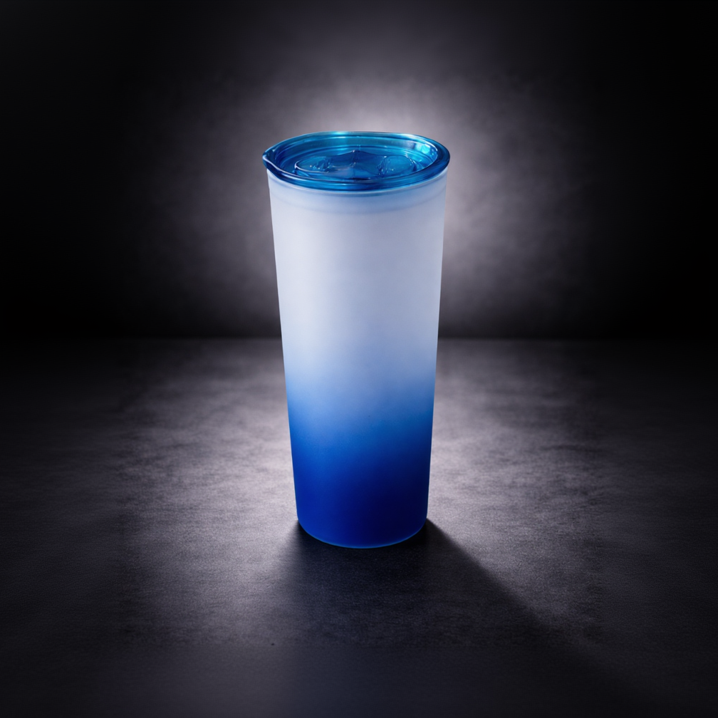 Bouteille givrée 25oz – Couvercle plastique