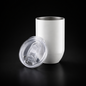 Wine Tumbler 12oz Isotherme - Blanc pour sublimation
