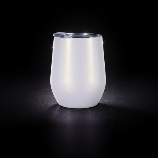Wine Tumbler 12oz Isotherme - Glitter pour sublimation