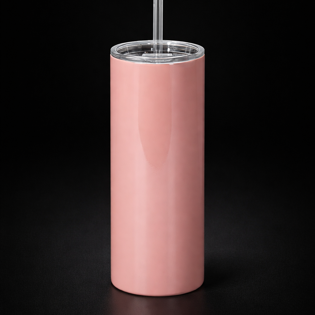 Tumbler 20oz Couleur Macaron - Acier Inoxydable Double Paroi - Sublimation