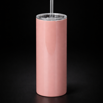 Tumbler 20oz Couleur Macaron - Acier Inoxydable Double Paroi - Sublimation