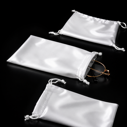 Pochette à lunettes en microfibre pour sublimation — 17,5 x 9,5 cm