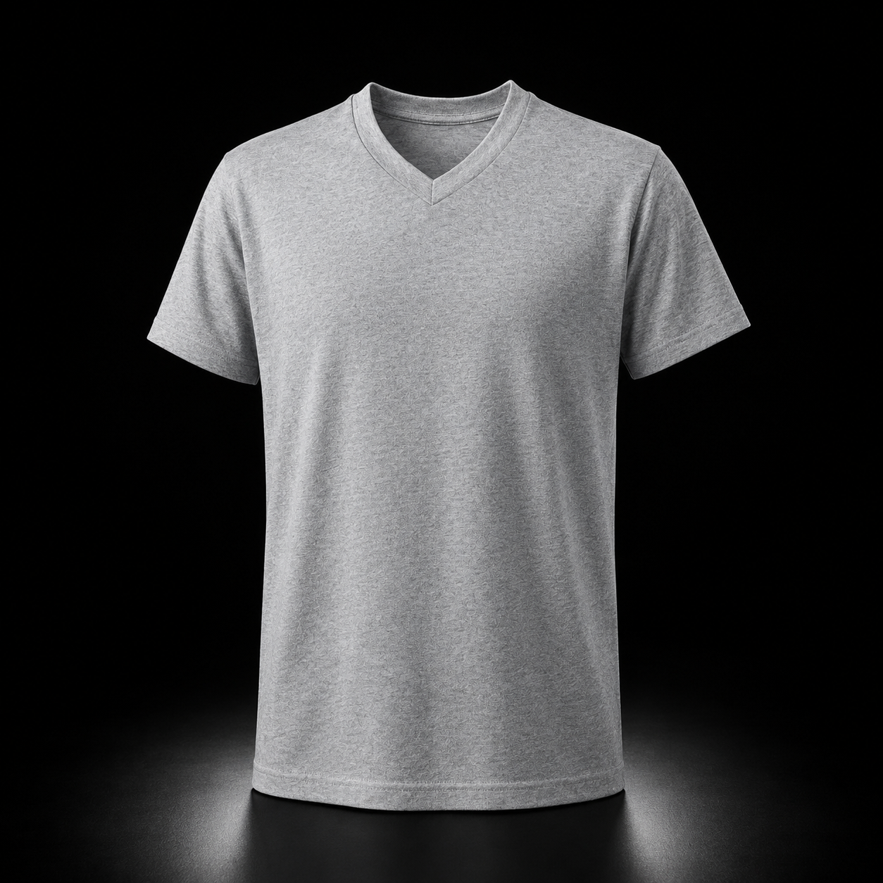 T-Shirt Col en V Unisexe 100% Polyester - Sublimation