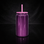 Can 16oz Isotherme Couleurs Lustré - Sublimation & UV