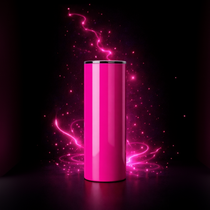 Tumbler 20oz Néon Sublimation - Couleurs Vives