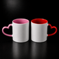 Tasse 11oz à anse coeur