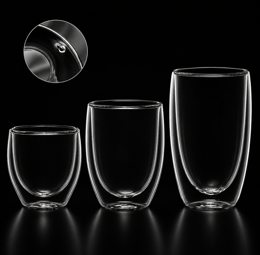 Verre double paroi borosilicate